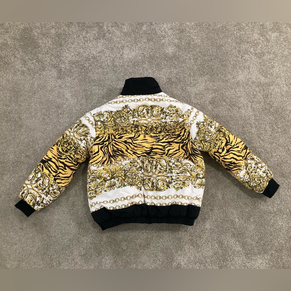 TOPSHOP ⚜️ Zebra Chain Puff Jacket - Picture 4 of 12